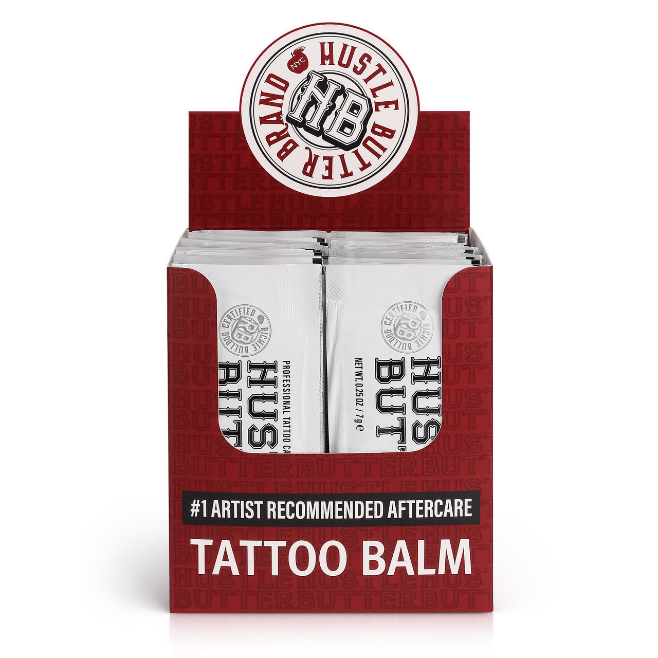 Hustle Butter Deluxe Tattoo Balm – Packettes 50 pcs