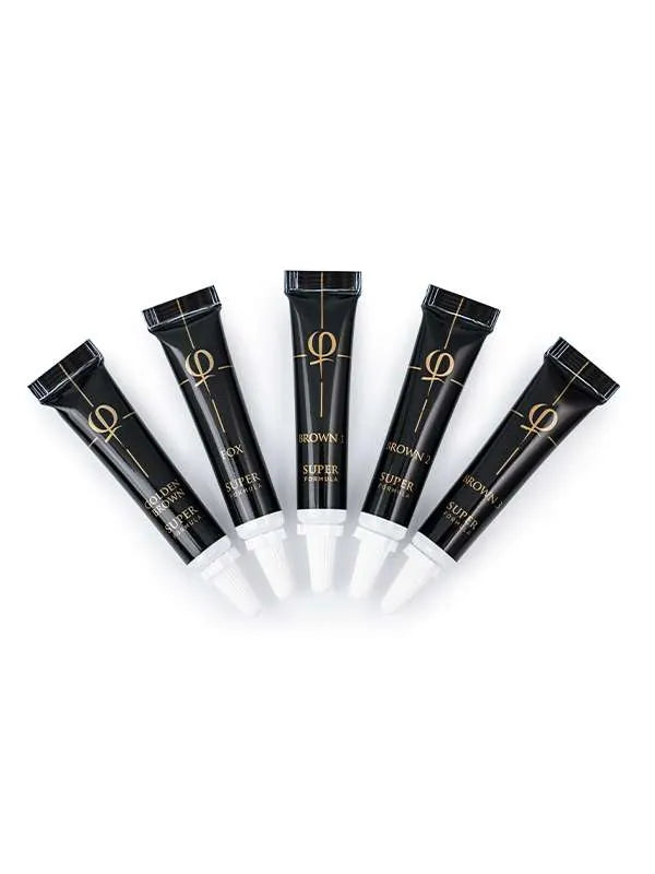 PhiBrows Microblading Pigment Collection SUPER Set 5 pcs