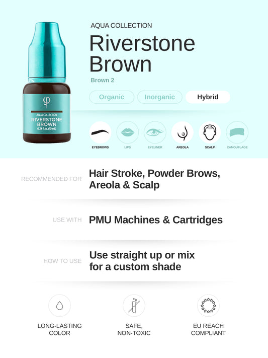 Riverstone Brown PMU Pigment 10ml