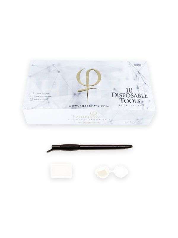 PhiBrows Disposable Tools 18 U Classic 10pcs Box