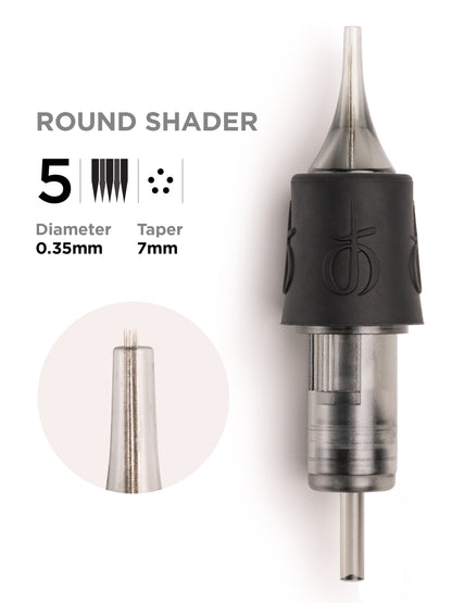 7mm Black Cartridge 10pcs