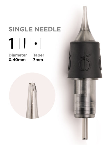 7mm Black Cartridge 10pcs