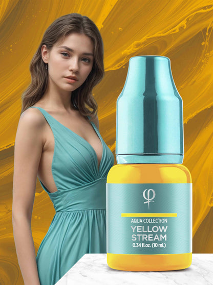 Yellow Stream PMU pigment 10ml