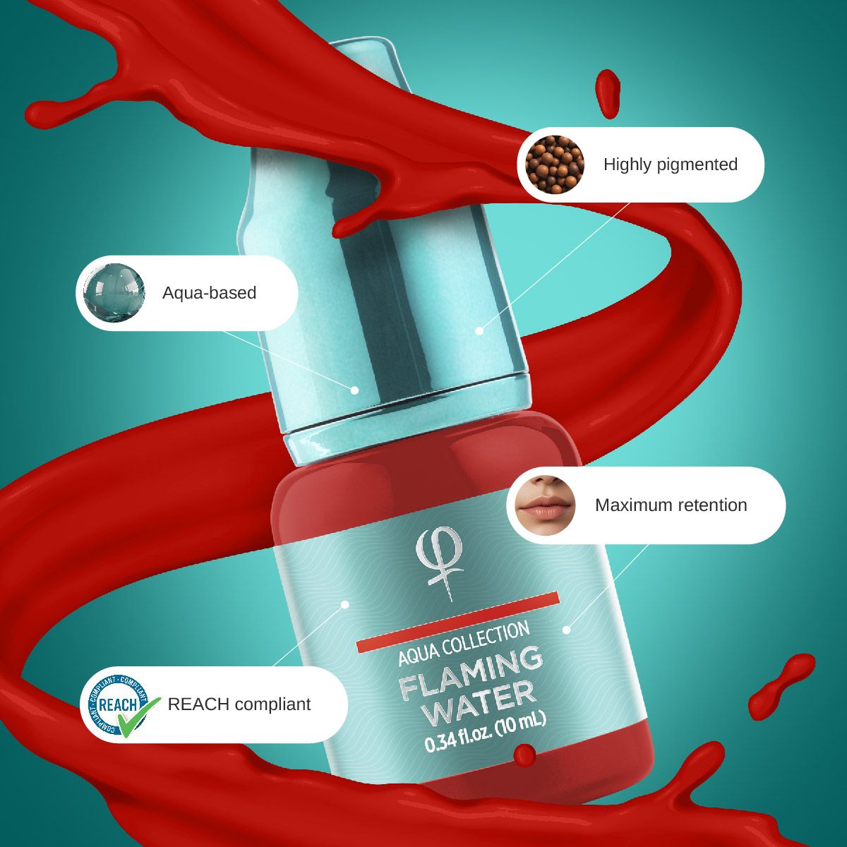 Flaming Water PMU pigment 10ml