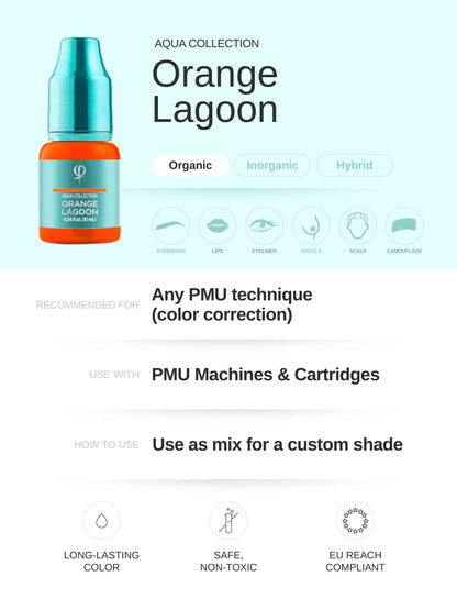 Orange Lagoon PMU pigment 10ml