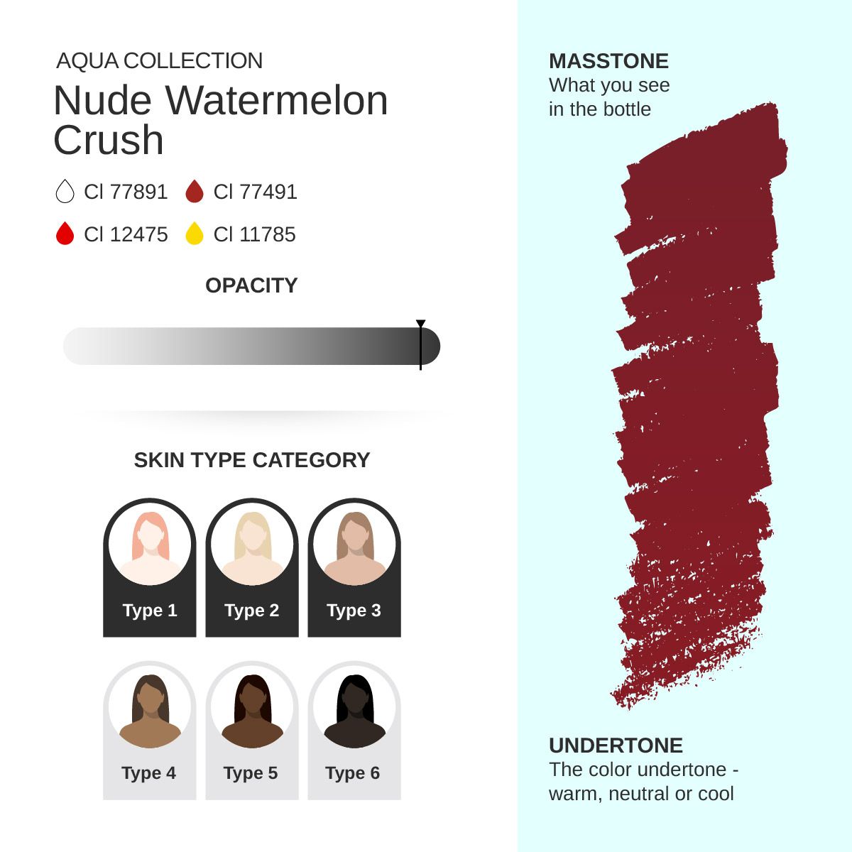 Nude Watermelon Crush PMU pigment 10ml