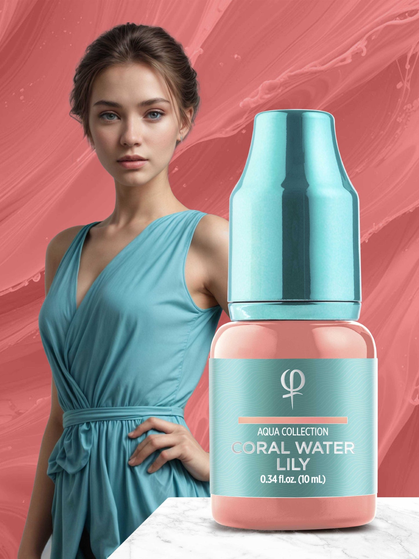 Coral Water Lily PMU pigment 10ml