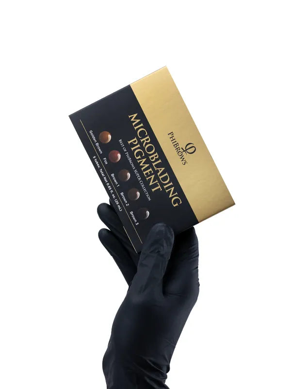 PhiBrows Microblading Pigment Collection SUPER Set 5 pcs