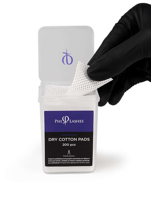 PhiLashes Dry Cotton Pads 200pcs