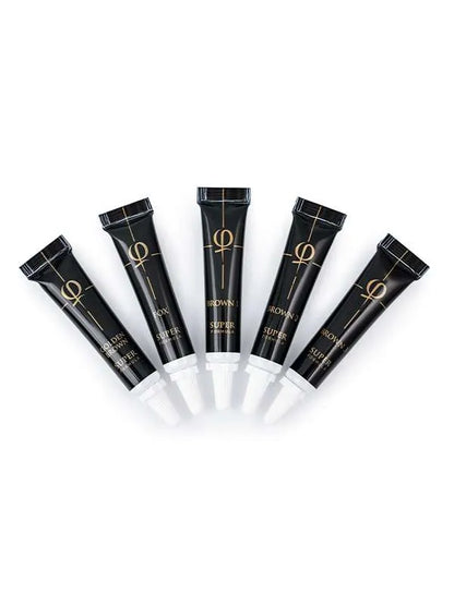 PhiBrows Microblading Pigment Collection SUPER Set 5 pcs