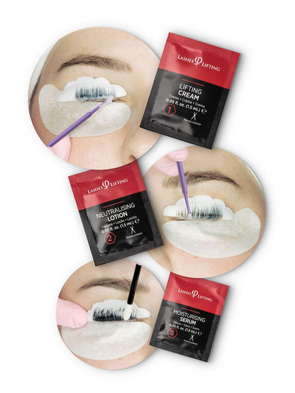 Lashes Lifting Sachet Set (All 3 Steps)