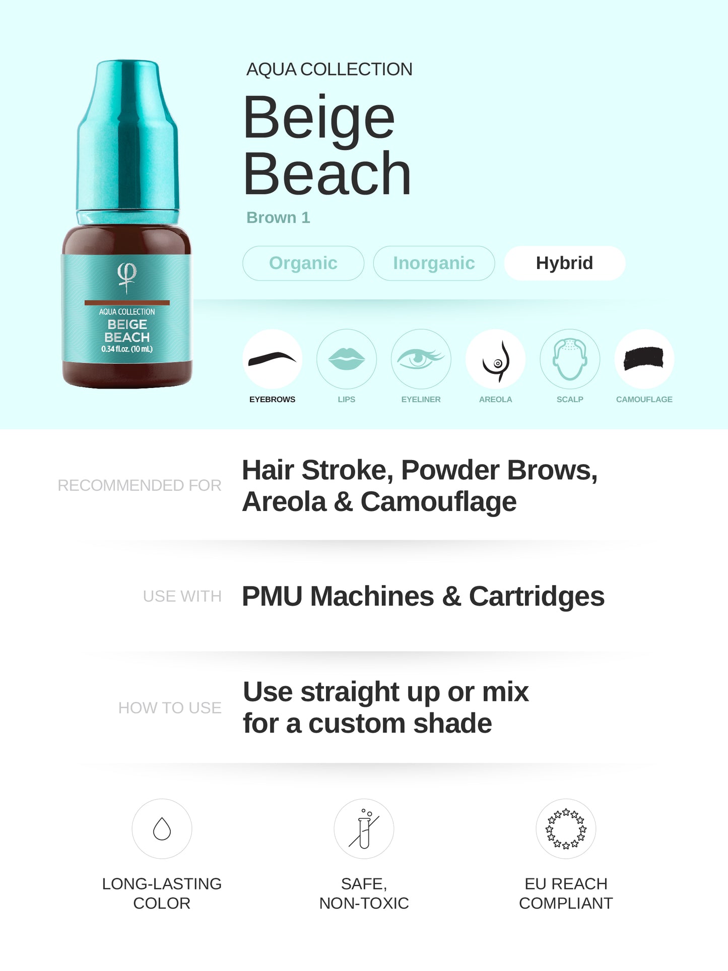 Beige Beach PMU Pigment 10ml