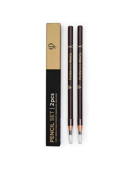 PhiBrows Microblading Drawing Pencil Flat 2 Count Phi Academy
