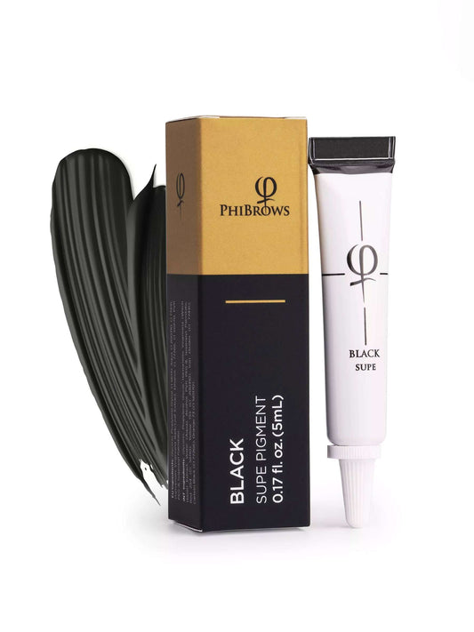 PhiBrows Black SUPE Pigment 5ml