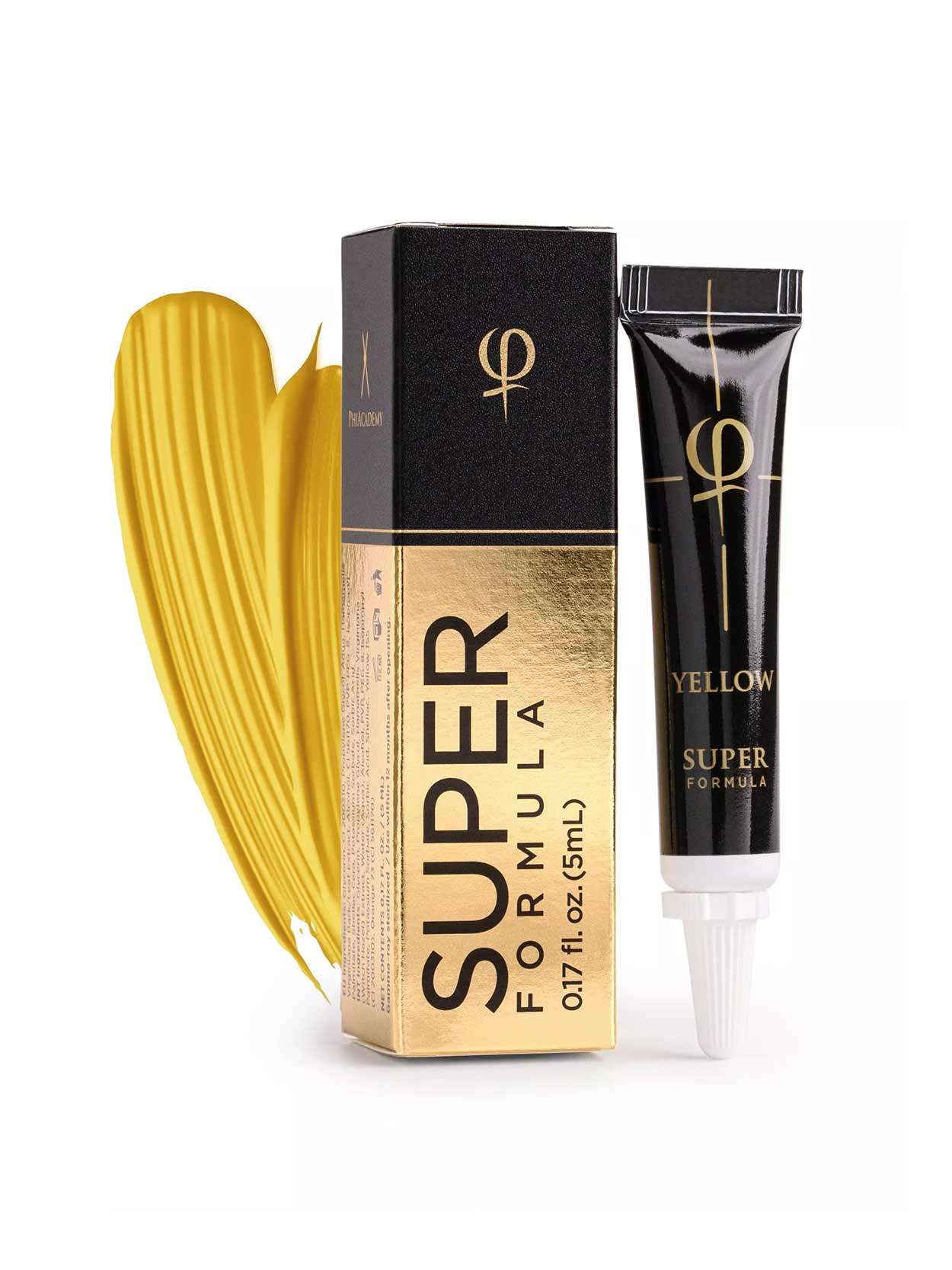 Yellow PhiBrows SUPER Pigment 5ml