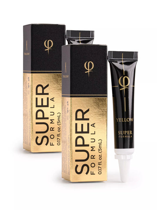 Yellow PhiBrows SUPER Pigment 5ml - 2pcs