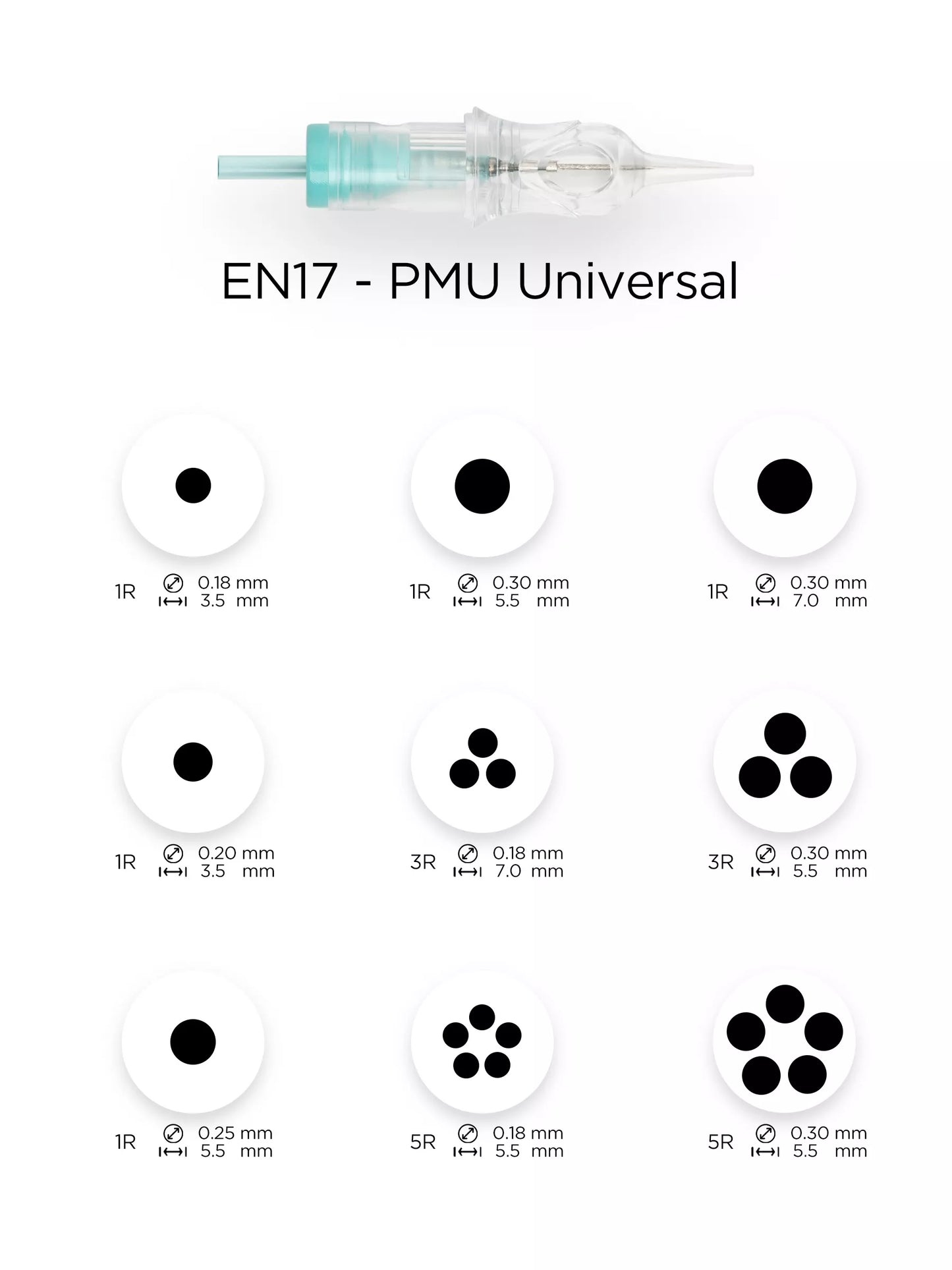 PMU Cartridges (EN17) 20 pcs